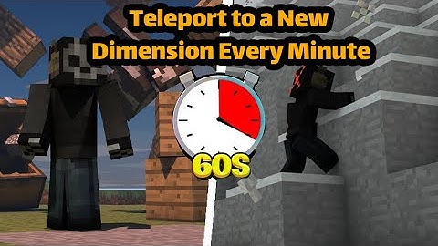 Teleport to a New Dimension Every Minute