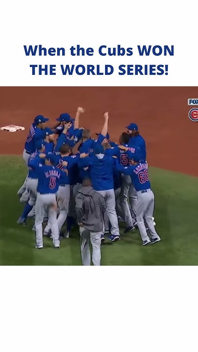 2016 Cubs Won the World Series #baseball - YouTube