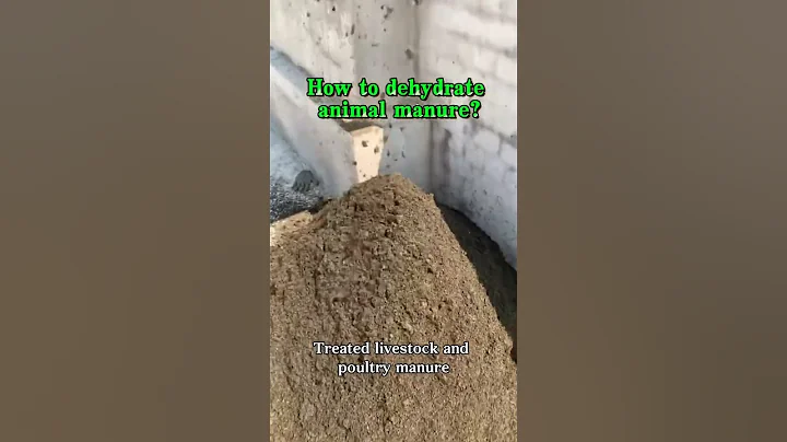 Slant screen solid-liquid separator processing site #cowmanure #pigmanure #chickenmanure