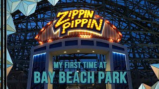 🇺🇸 | FIRST TIME at Bay Beach Amusement Park! | Riding Green Bays Fantastic Wooden Coaster