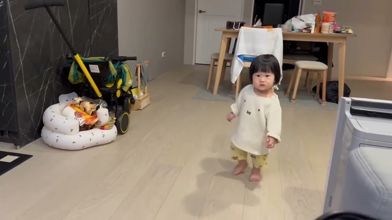 1Y寶包的熱舞技能解鎖！😂～每天都是全家人歡樂來源的小寶貝