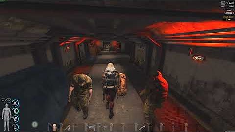 SCUM - The damaged anti-zombie costume is working.