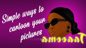 How to cartoon your pictures with mouse in Adobe Photoshop