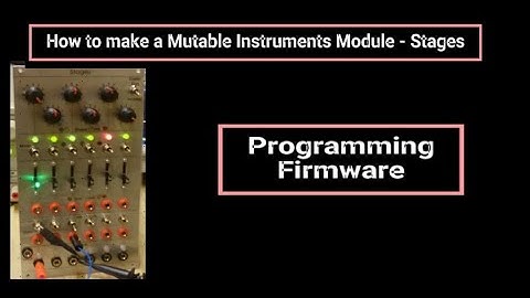 How to make a Mutable Instruments Module - Stages P 6 of 10 DIY Synth