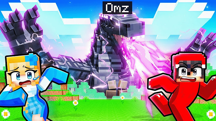 Playing As GODZILLA To Troll My Friend in Minecraft…