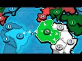 I Fought 3 Opponents at Once!! 😂 | Risk Global Domination Online Strategy