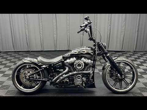 Sold on 9/28: 2022 FXBRS Breakout, 8,519km, heavily customized, fully painted, Bassani full exhau...