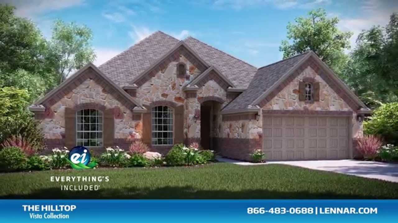 The Hilltop Home Tour Lennar Dallas/Fort Worth YouTube