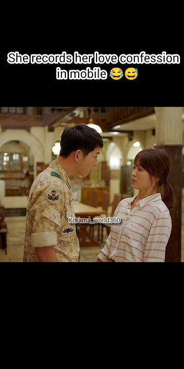 He knows her feelings for him🥰#kdrama#kdramaedit #descendantsofthesun#shorts#popularkdrama#vincenzo