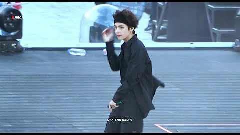 [4K] 190706 SPEAK YOURSELF in OSAKA MIC DROP / 방탄소년단 태형 뷔 직캠 / BTS V FOCUS FANCAM