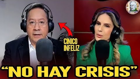 LUIS ARCE SE BURLA DE LOS BOLIVIANOS, LA CRISIS ESTA EN NUESTRA IMAGINACIÓN | Alele en Bolivia