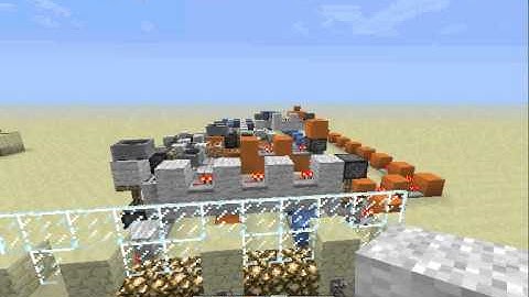 Minecraft - Adder (no redstone wire or torches)