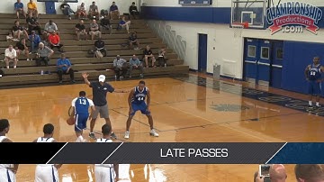How to Work on Passes for the Pick & Roll!