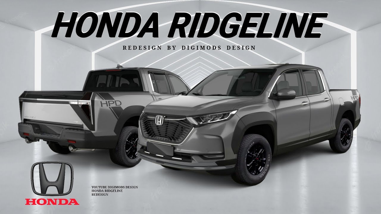 ALL NEW HONDA RIDGELINE 2024-2025? REDESIGN | Digimods DESIGN | - YouTube