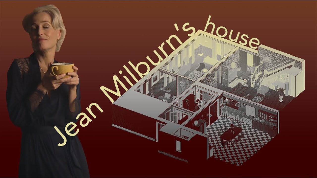 I've modeled Dr. Jean Milburn's entire house in SketchUp SEX