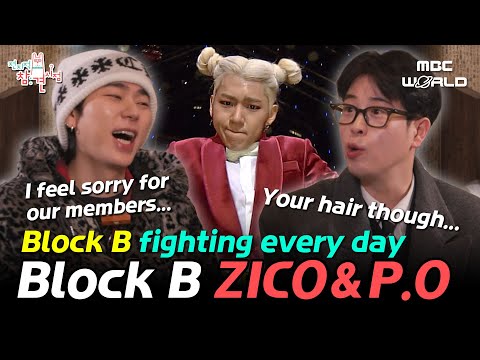 [C.C] Leader ZICO and maknae P.O reminiscing BLOCK B days #ZICO #PO #BLOCKB