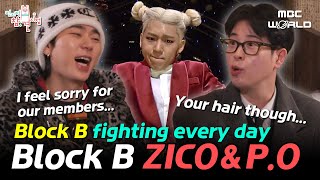 [C.C] Leader ZICO and maknae P.O reminiscing BLOCK B days #ZICO #PO #BLOCKB