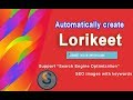 Auto Create Lorikeet Seller Lazada ThaiLand chrome extension