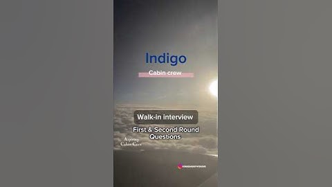 Walk-in Interview Questions💌 #shorts #shortsviral #indigo #cabincrew