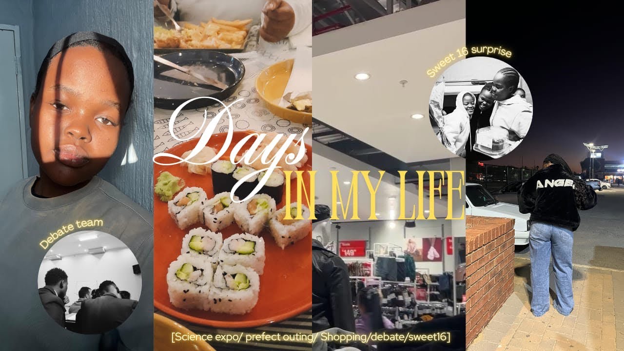 VLOG: Days in my life[sweet 16| prefect outing|shopping|science expo| boarding school]