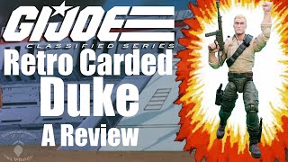 Duke (Retro Carded) || A G.I. Joe Classified Series Review