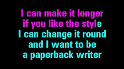 Paperback Writer Karaoke The Beatles - You Sing The Hits  - Durasi: 2:26. 