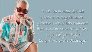 J Balvin - Niño Soñador (Letra)