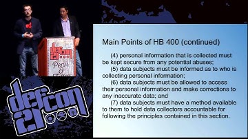 DEF CON 21 Hacking Conference Presentation By Eric Fulton and Daniel Zolnikov   The Politics of Priv