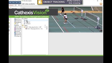 Cathexis Video Analytics -Object Tracking shaky camera