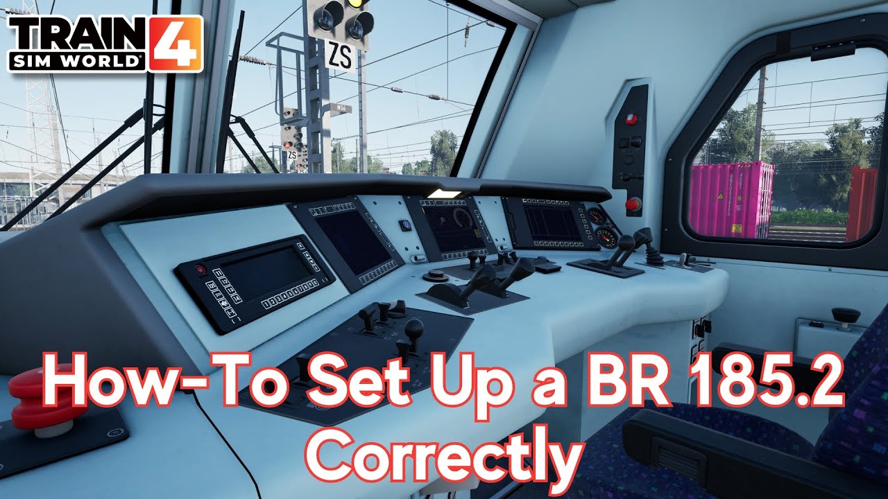 How To Set Up a BR 185.2 Correctly - Train Sim World 4