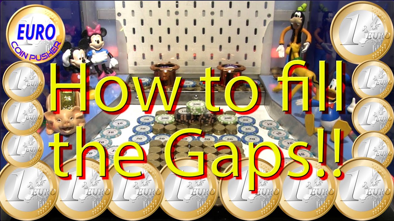 How to fill the Gaps??!! Euro Coin Pusher Episode 236 YouTube