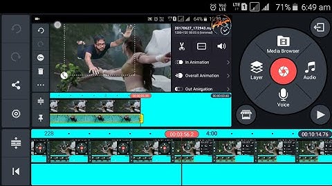 Bahubali dheebar video song editing on kinemaster tutorial part -2