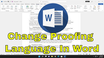 How to Change the Proofing Language In Microsoft Word [Tutorial]