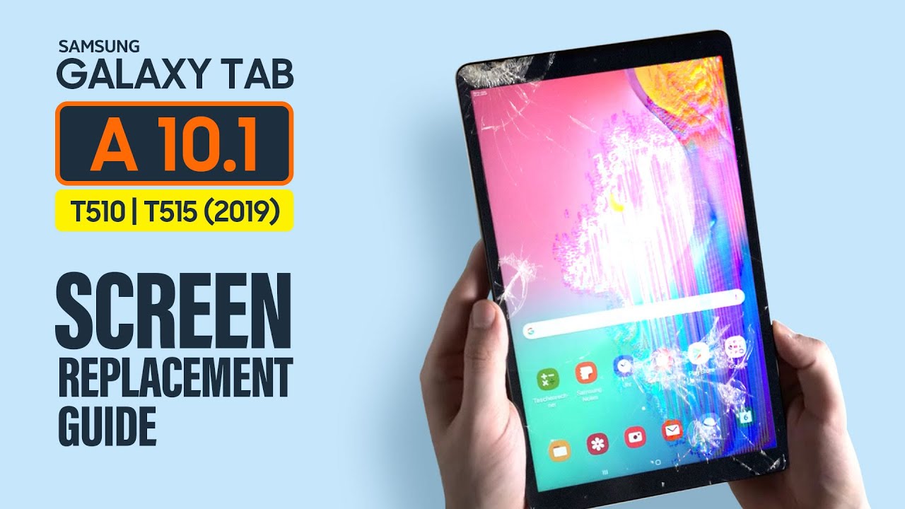 Remplacement écran complet (LCD + Tactile) SAMSUNG Galaxy Tab A 10,1 2019 ( T510/T515)