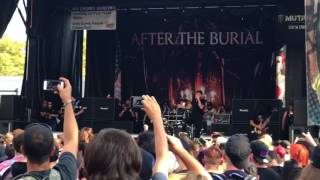 After The Burial - "A Wolf Amongst Ravens" [LIVE HD] - Vans Warped Tour (Mountain View, CA 8/4/17)