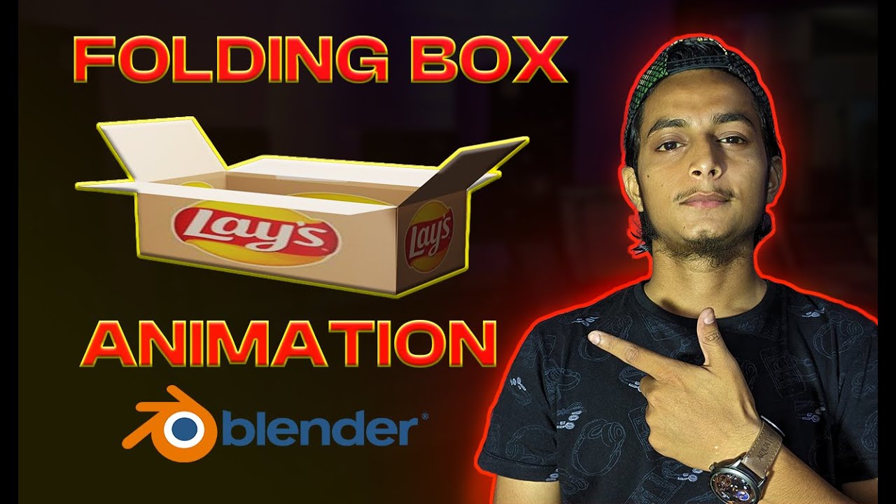 Folding Box Animation In Blender (LAYS ADVERISMENT SERIES) - By (SAIFI ...