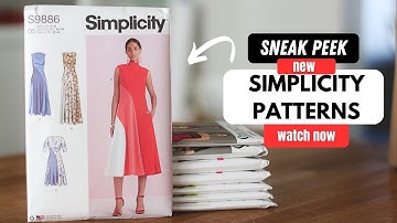 sneak peek | new simplicity early spring patterns | sewing
