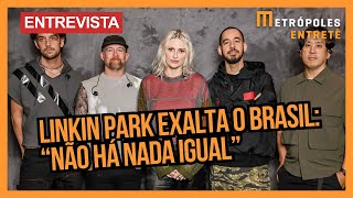 Metrópoles interviews Mike Shinoda and Emily Armstrong of Linkin Park