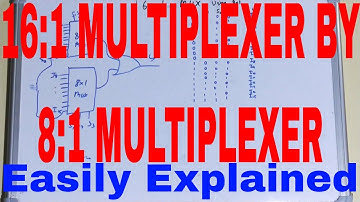 16 to 1 Multiplexer using 8 to 1|16 to 1 MUX using 8 to 1 MUX|Design 16 1 Multiplexer using 8 1