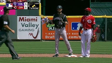 COL@CIN: Paulsen ties it late with two-run double