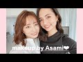 【初コラボ】青学ミスコン時代からの友達!中村麻美に毎日メイクを再現してもらいました💄