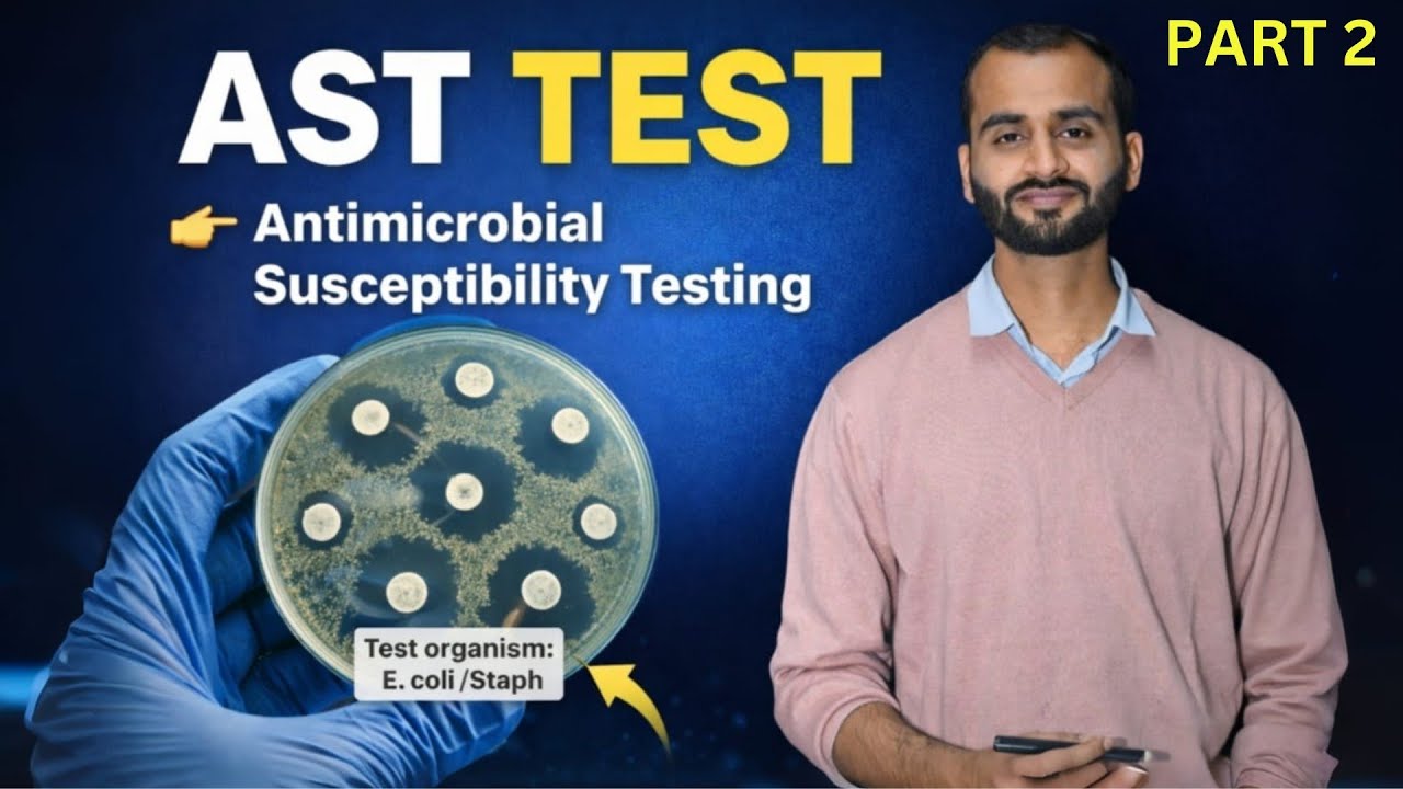 AST Test Full Concept 💊 | Antimicrobial Susceptibility Testing | Lab Technician Special Part-2