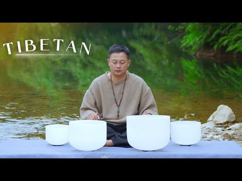 528Hz Crystal Bowl Healing Sound | Healing Love Frequency, Deep Sleep and Emotional Cleansing