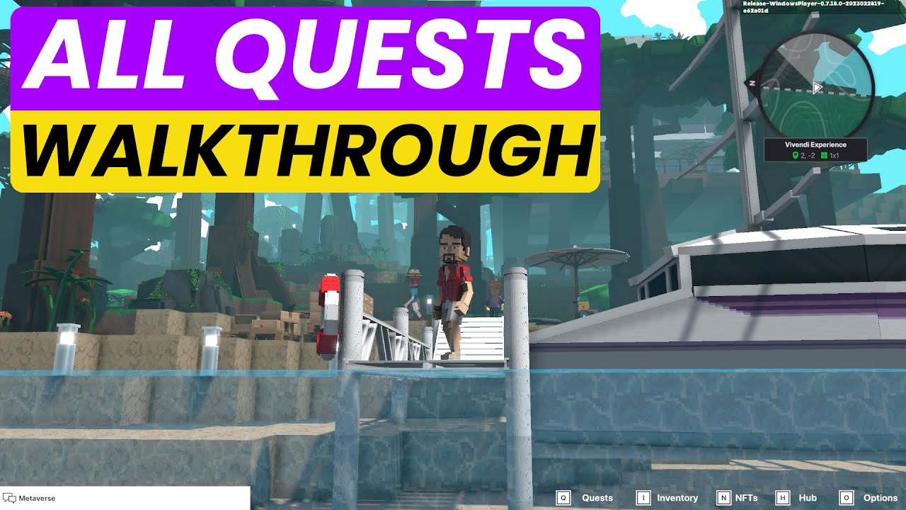 Vivendi Experience (13/13 Quests) The Sandbox All Quests Walkthrough