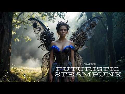 Gothic Steampunk Fairies Haunt Misty Forests – Brass Wings, Tiny Lights & Deadly Grace!