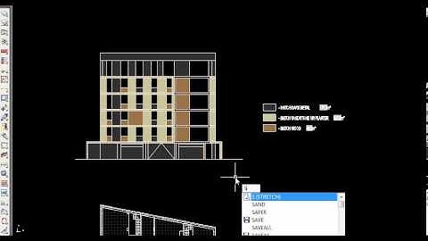 How to create a legend for hatches automatically in Autocad with APLUS plug-in.