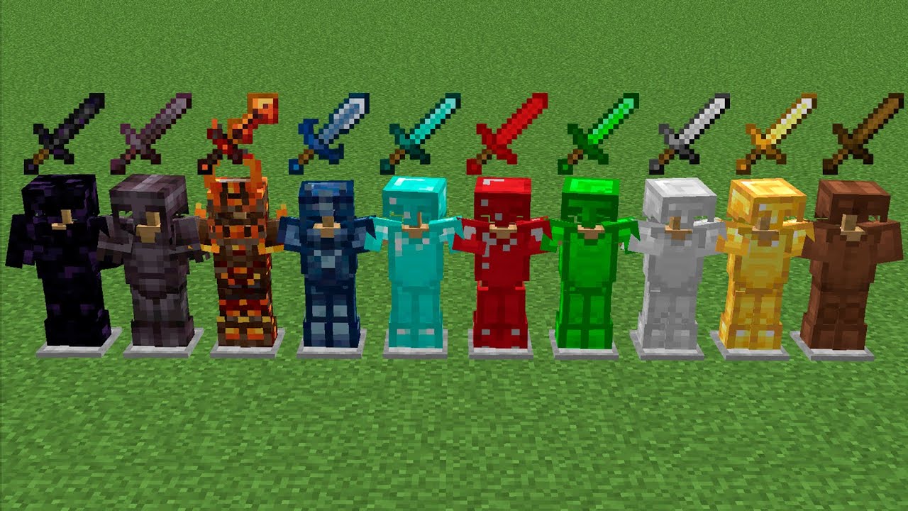 which armor is the strongest in minecraft? - YouTube