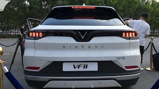 Прототип VinFast VF 8 2023 года — обзор интерьера и экстерьера — автосалон в Лос-Анджелесе 2022 года