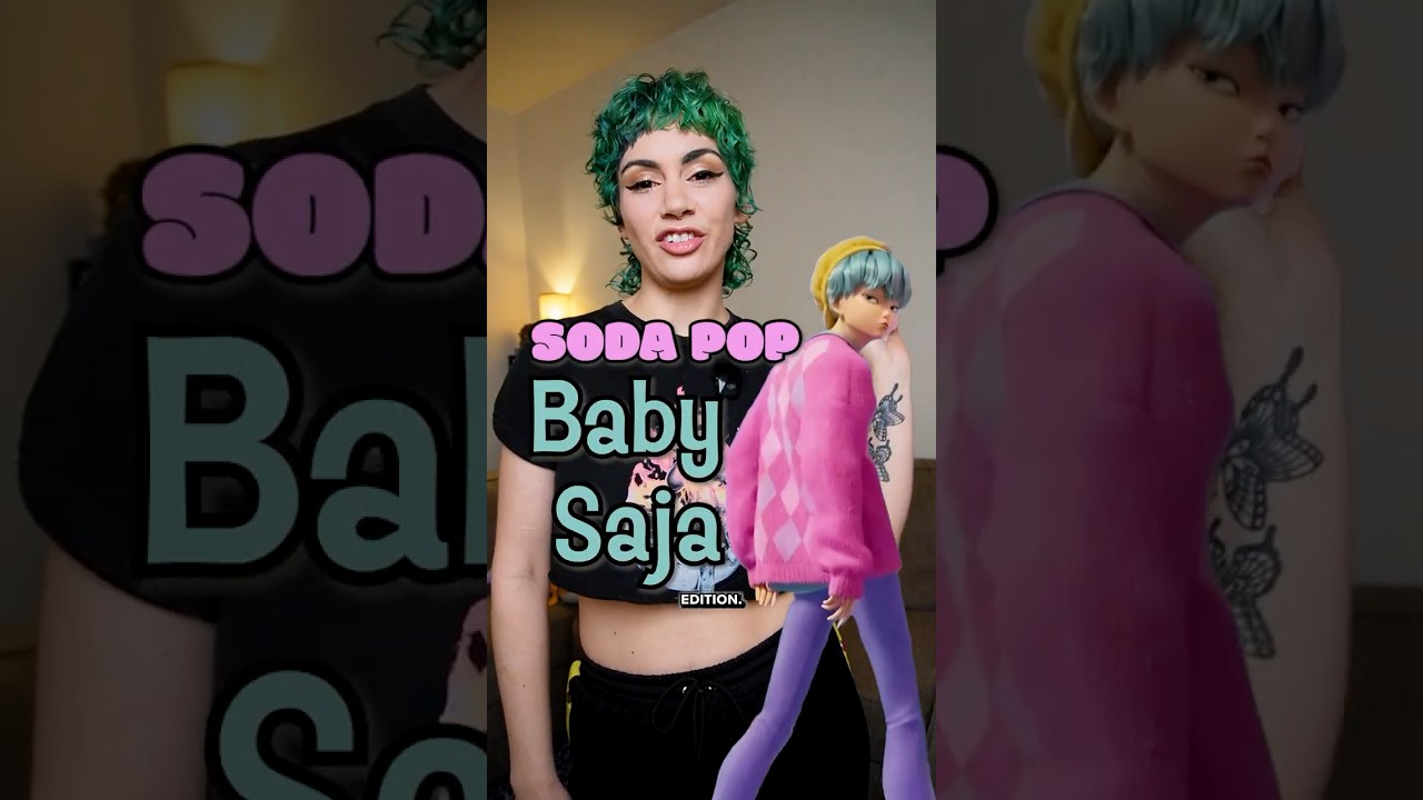 ⚠️ thrifting challenge: INCREDIBLE Baby Saja cosplay transformation ⚠️ #sajaboys #cosplaydiy