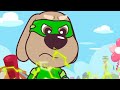 The Angry Hero | Talking Tom Heroes | Cartoons for Kids | WildBrain Superheroes